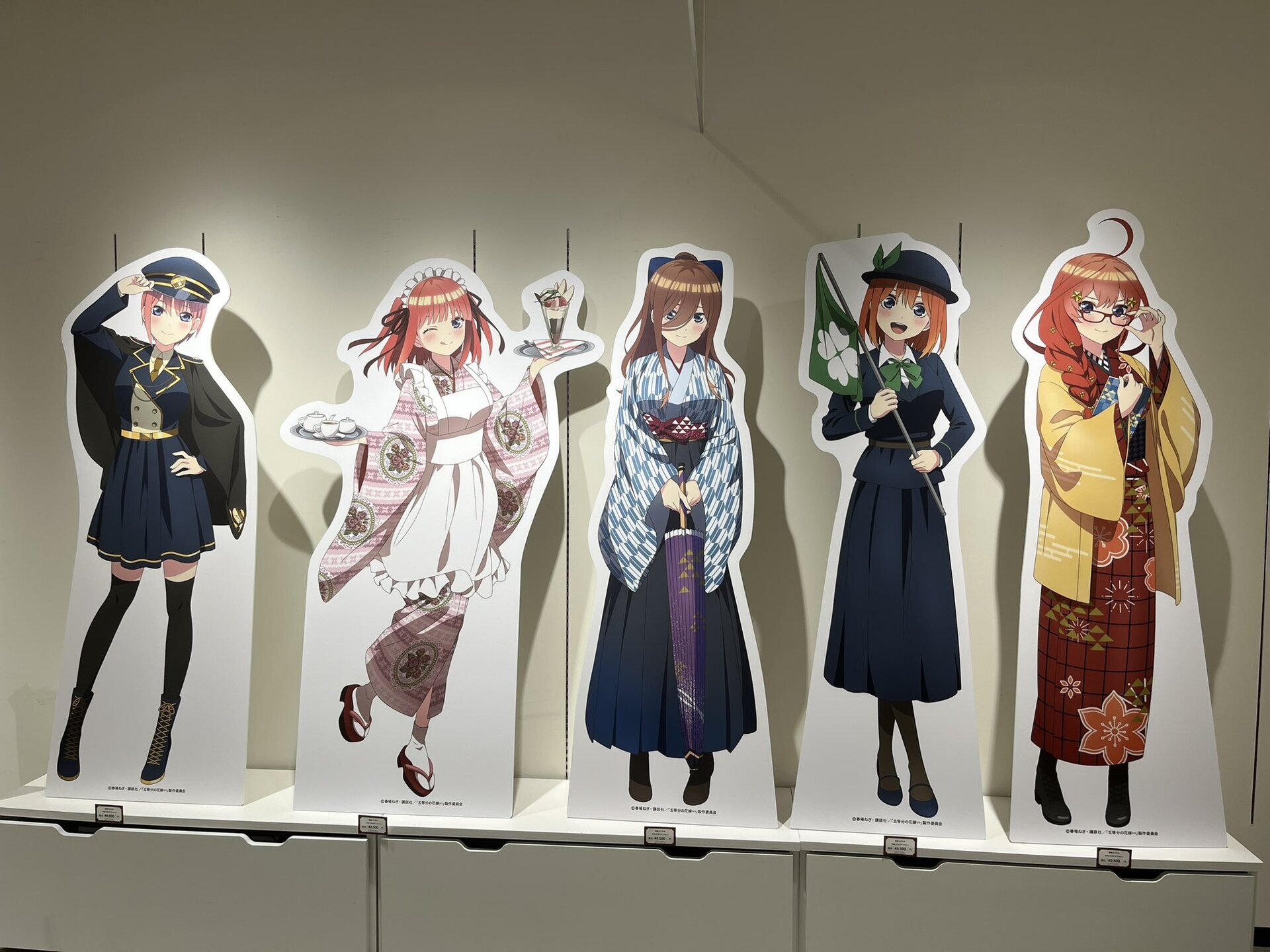 神戸マルイ「五等分の花嫁∽ POP UP SHOP in OIOI」へ行ってきた